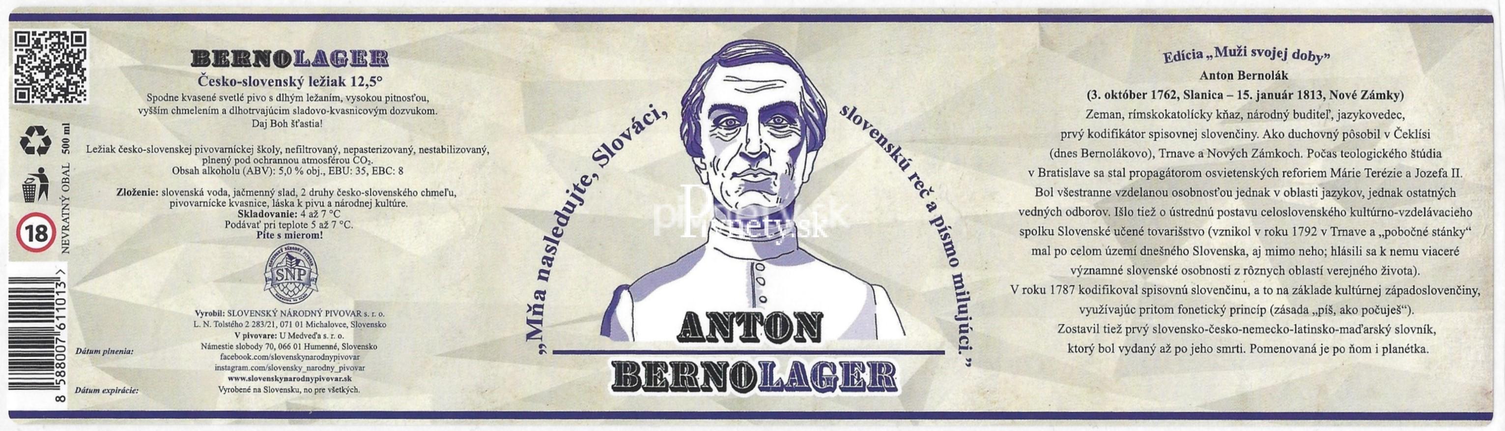 SNP Anton BernoLAGER 12,5°