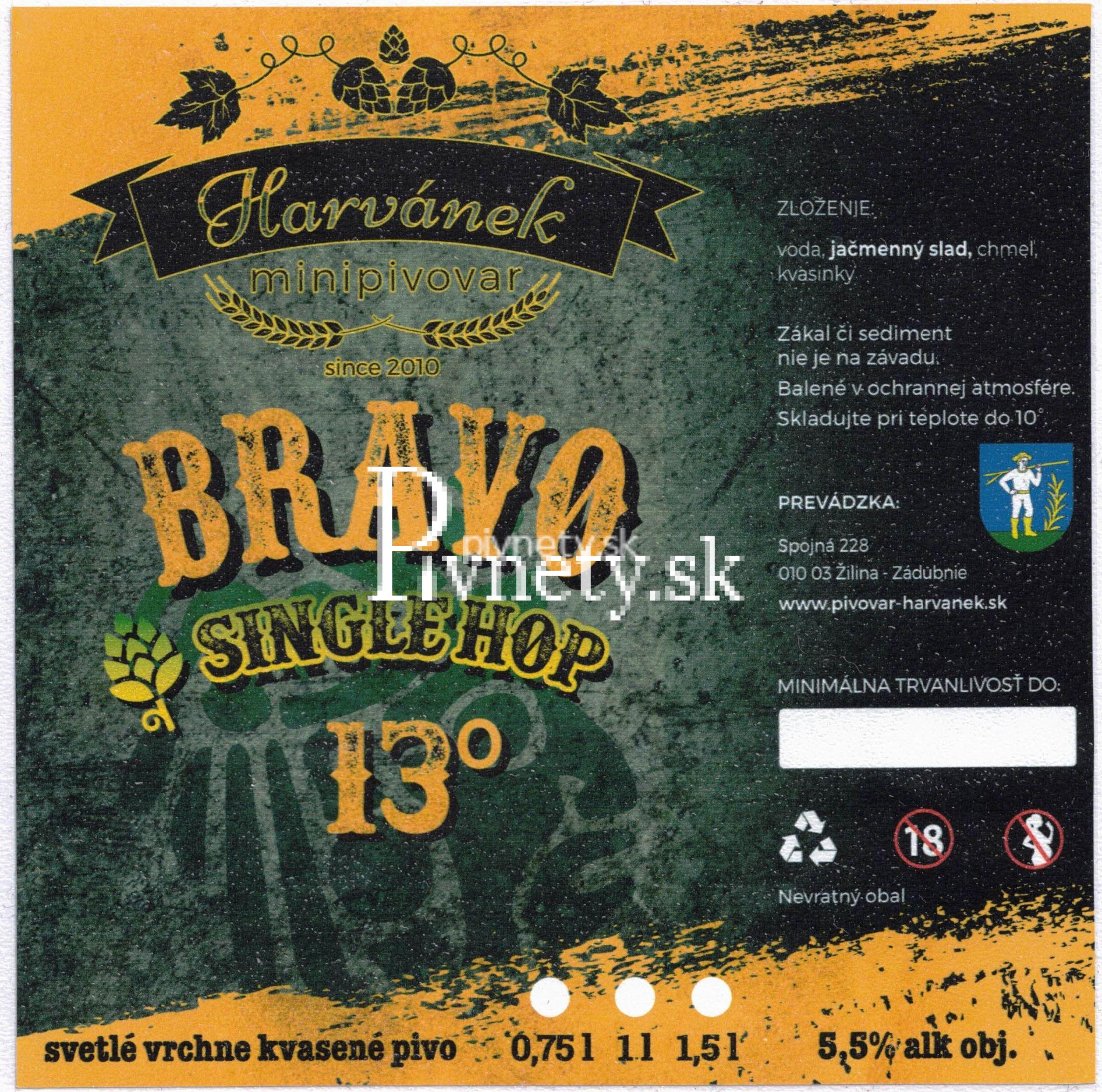 Harvánek - Bravo 13°