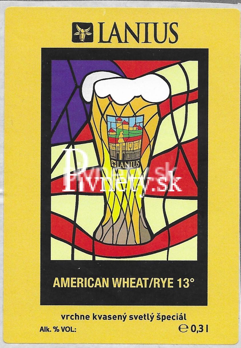 Lanius - American Wheat/ Rye 13°