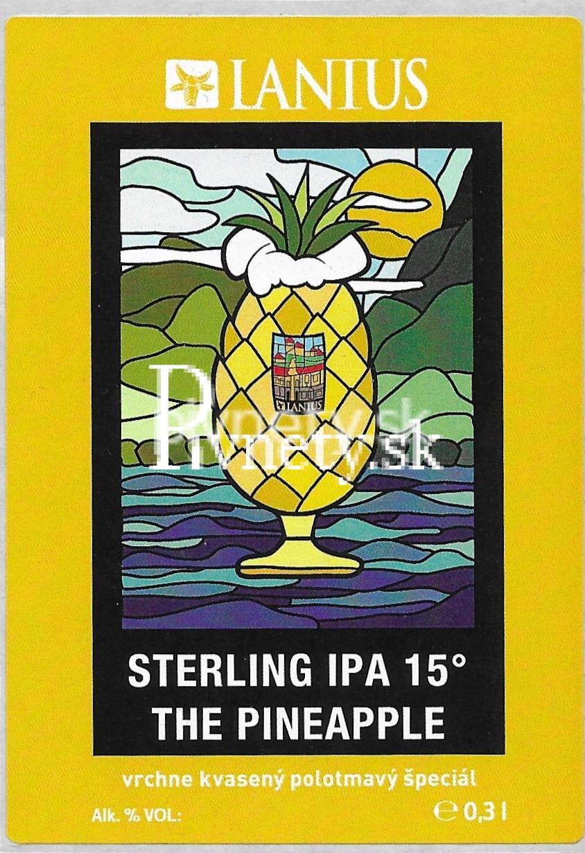 Lanius - Sterling IPA 15°  The Pineapple