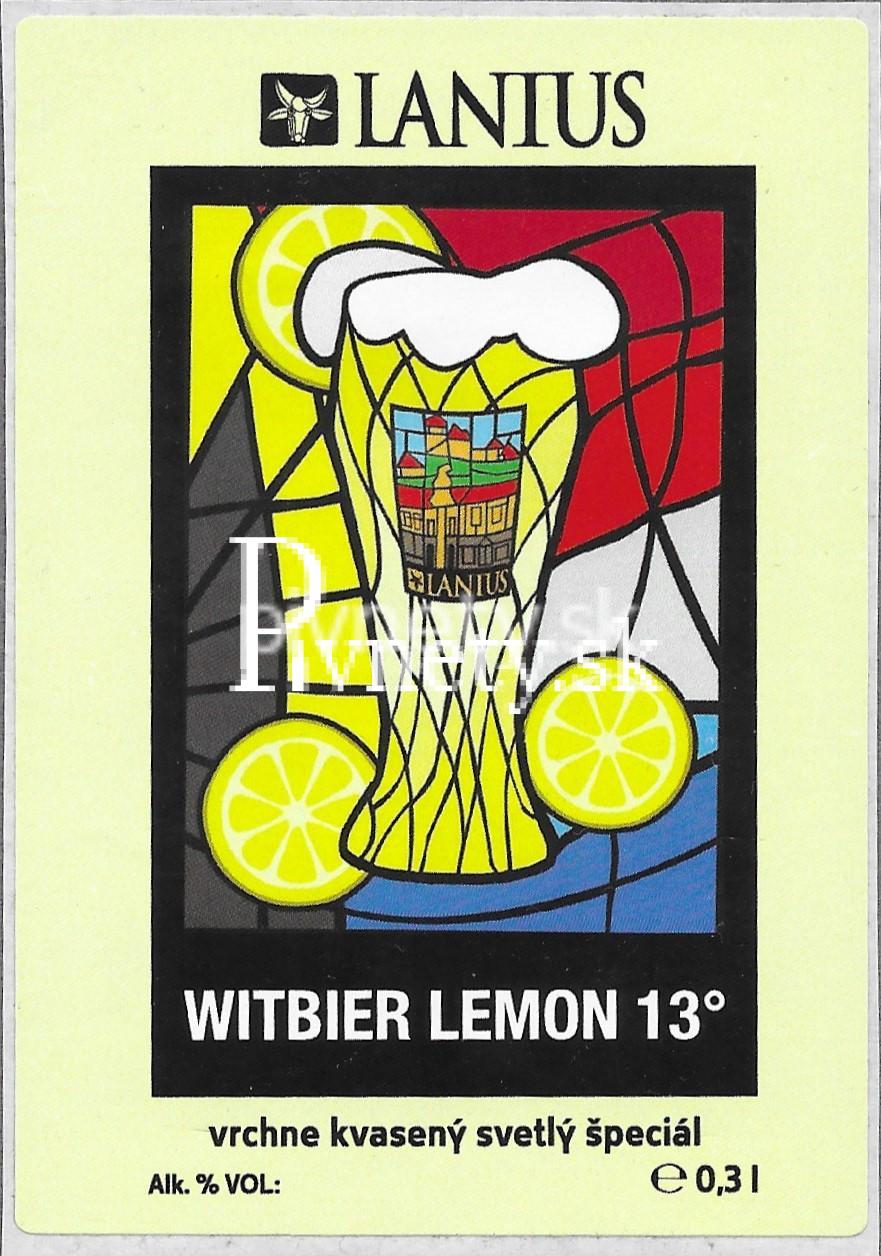 Lanius -  Witbier Lemon 13°