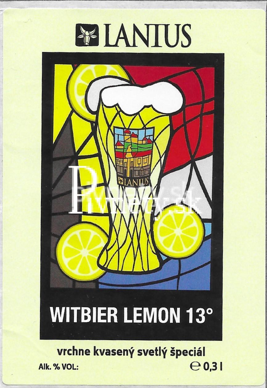 Lanius - Witbier Lemon 13°