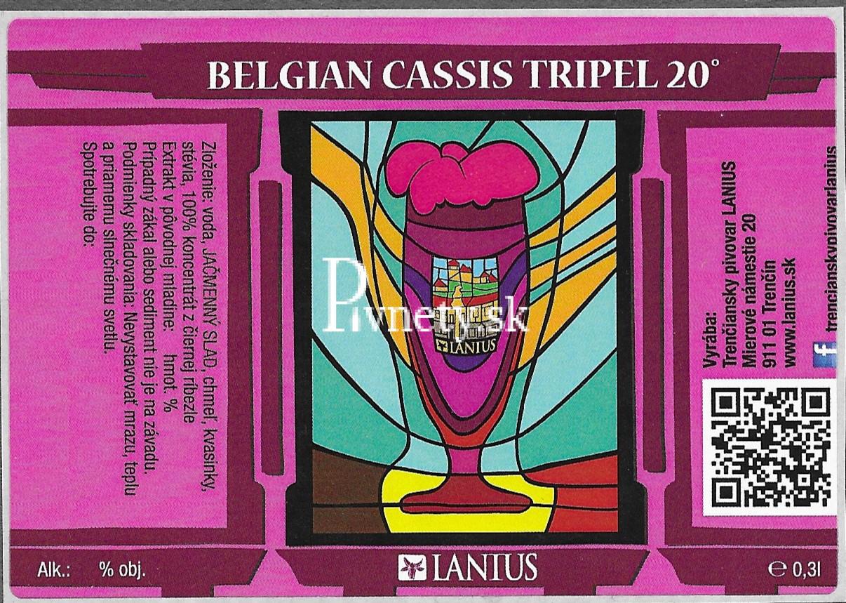 Lanius - Belgian Cassis Tripel 20°