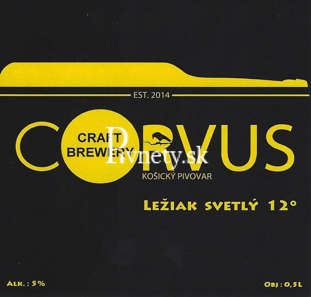 Corvus - Ležiak svetlý 12°