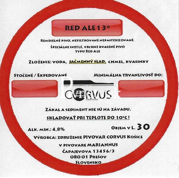 Corvus - Red Ale 13°
