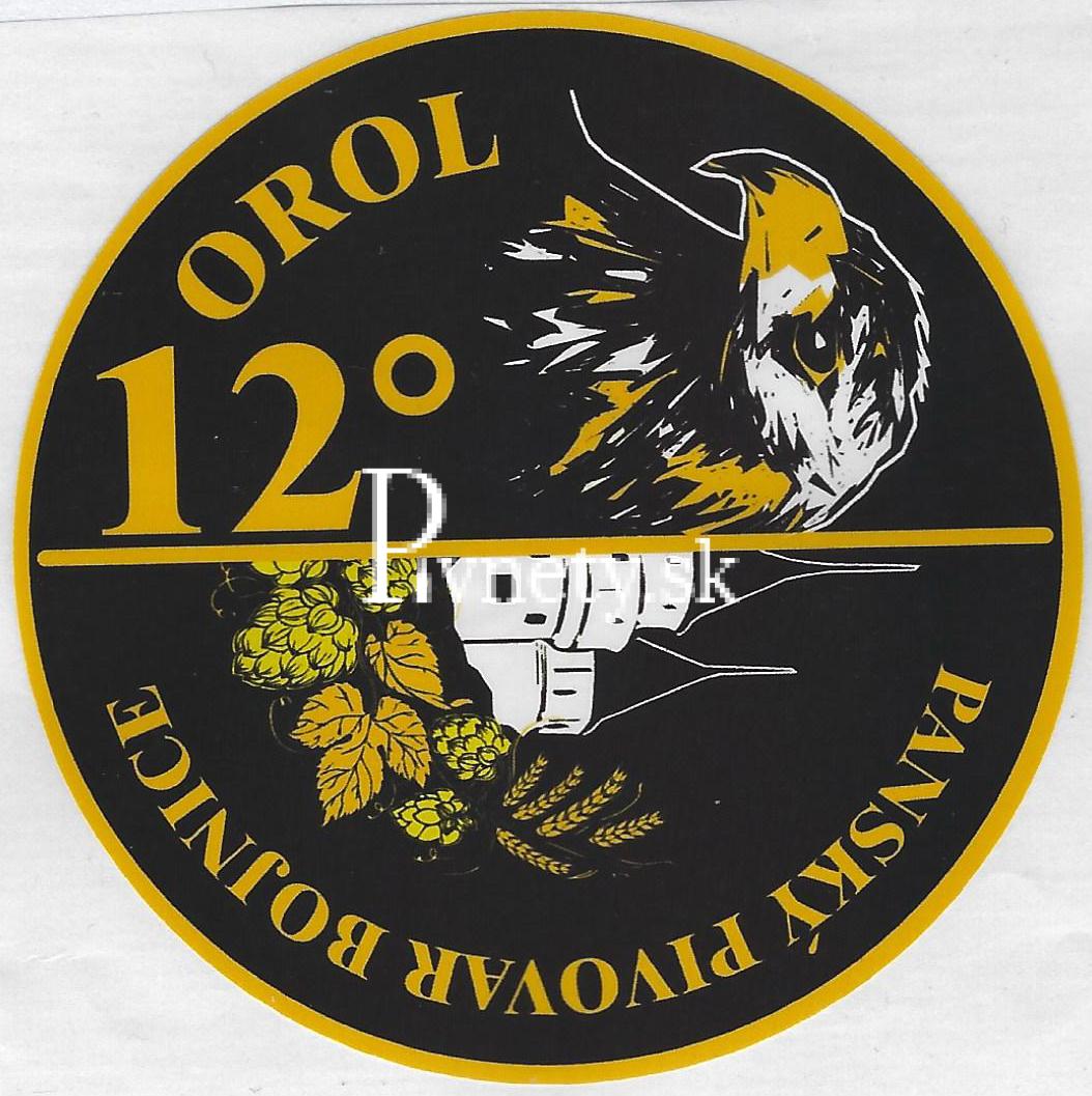 Pánsky pivovar Bojnice - Orol 12°