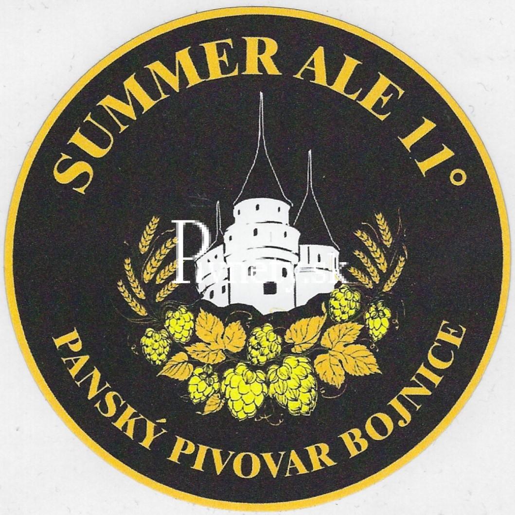 Pánsky pivovar Bojnice - Summer ALE 11°