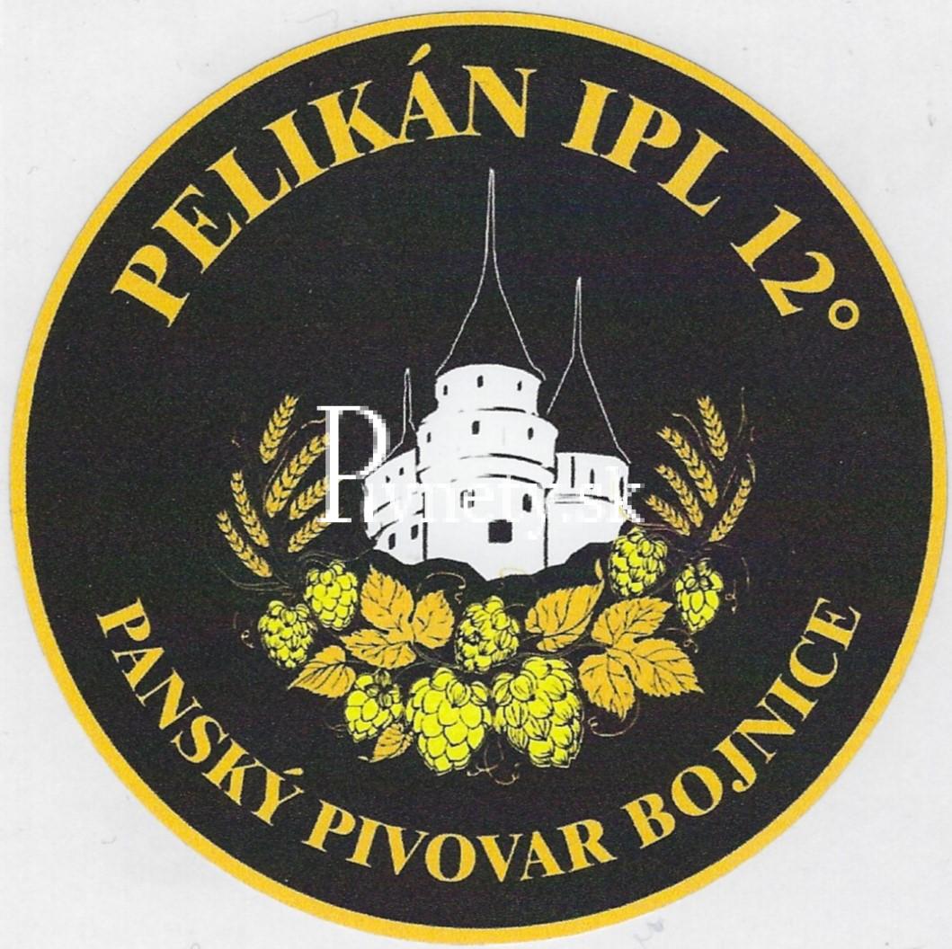 Pánsky pivovar Bojnice - Pelikán IPL  12°