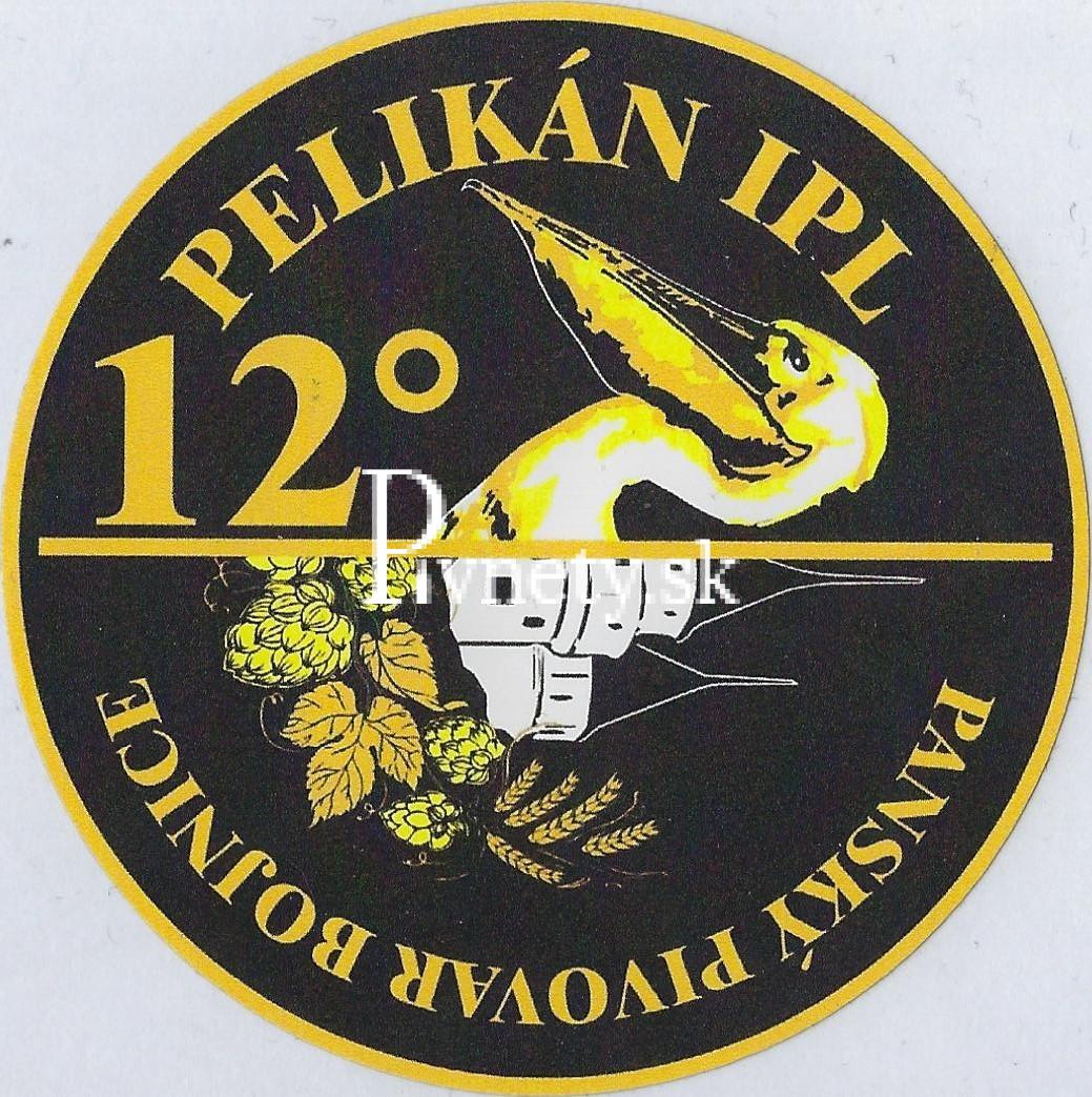 Panský pivovar Bojnice - Pelikán IPL 12°