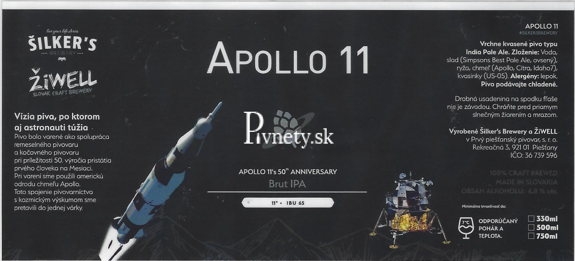 Šilker's Brewery - Apollo 11 11°