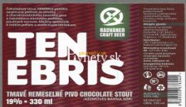 Radvaner - Tmavé pivo Tenebris Stout Chocolate 19°