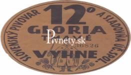 Účastnícka spoločnosť Slovenské pivovary a sladovne - Glória tmavé 12°