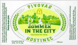 Hostinec - Summer In The City 10,5°