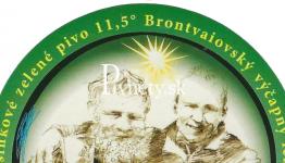 Kvačany - Kvasinkové zelené pivo 11,5° Brontvaiovský výčapný ležiak