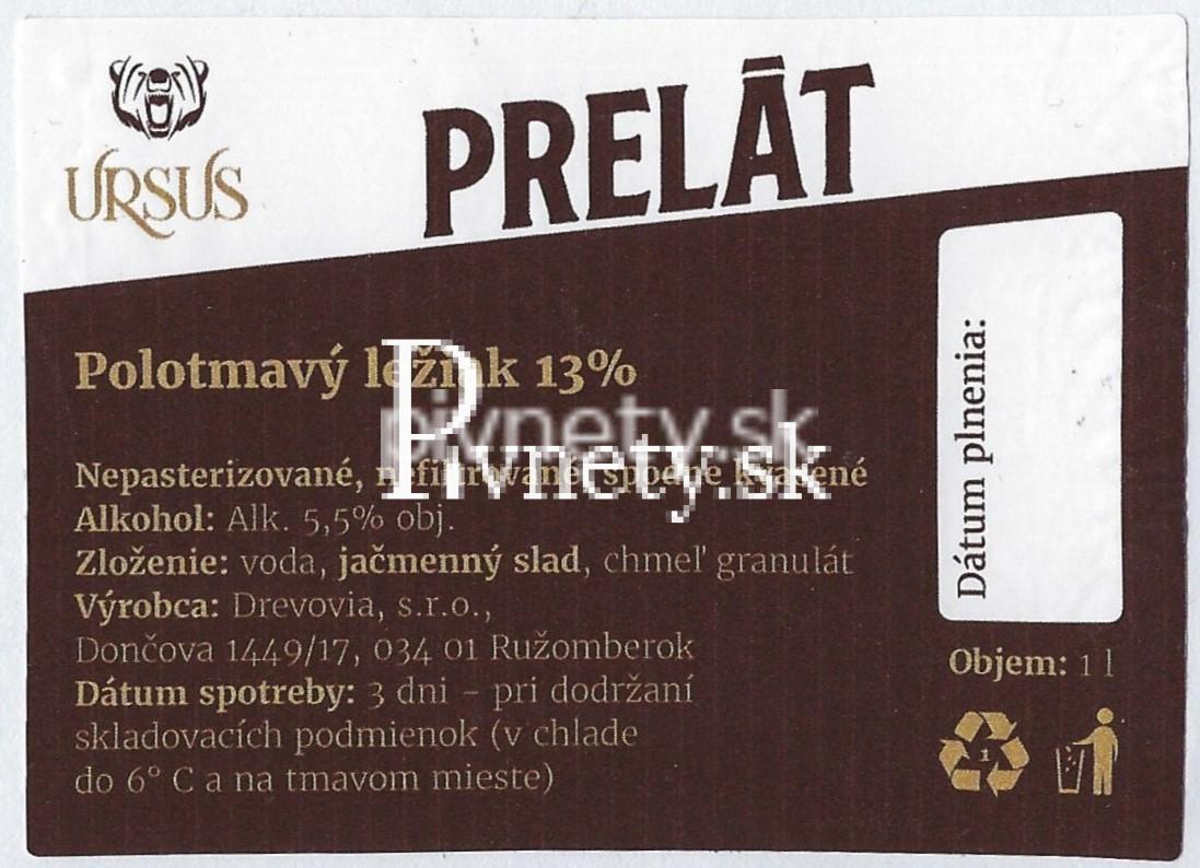 Ursus - Prelát 13° (zadovka)