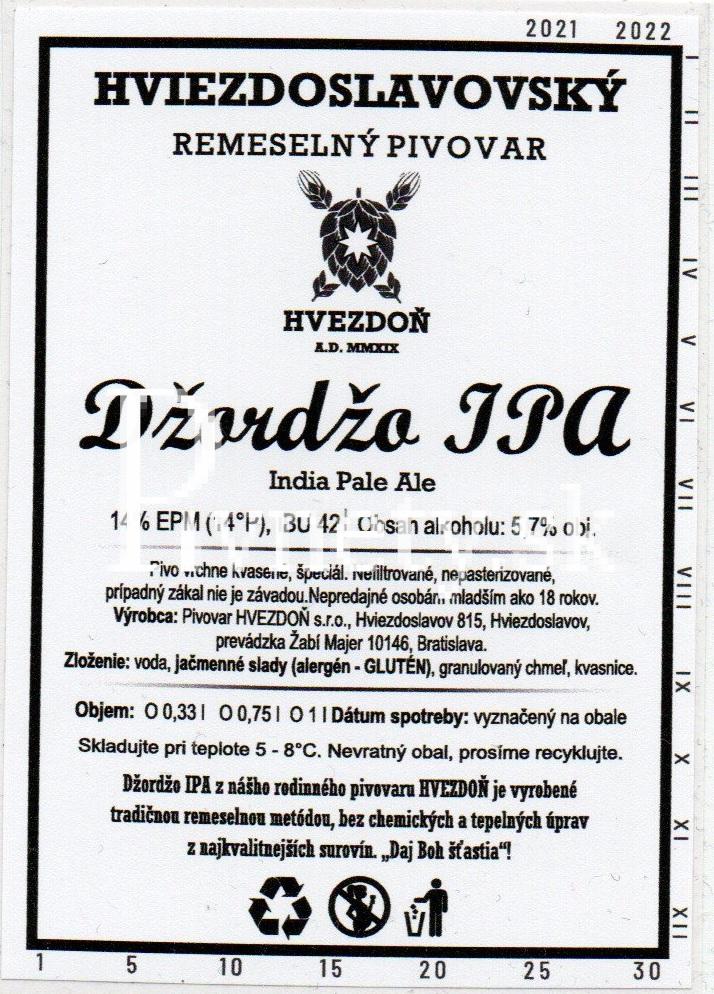 Džordžo IPA 14° zadovka