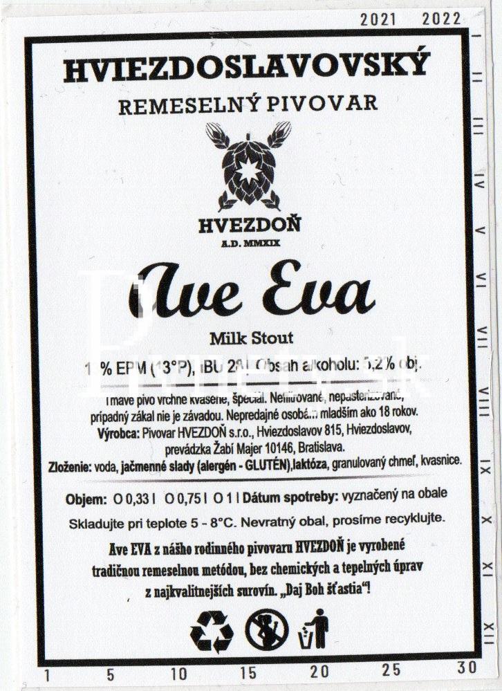 Ave Eva 13° zadovka