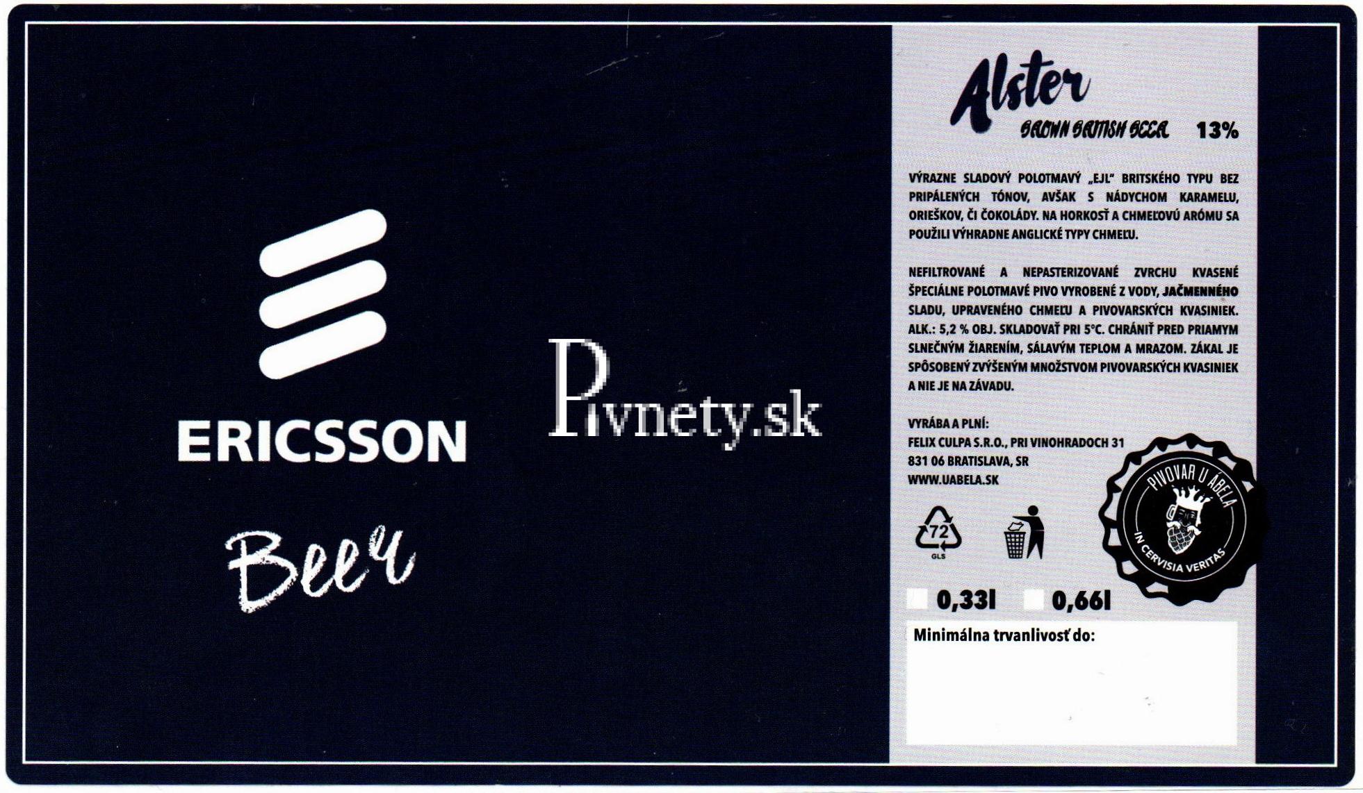 Ericsson Beer 13°