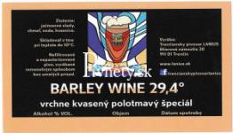 Lanius - Barley Wine 29,4°