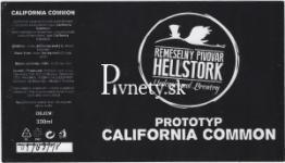 Remeselný pivovar Hellstork - Prototyp California Common
