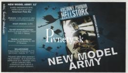 Kočovný pivovar Hellstork - New Model Army 11°